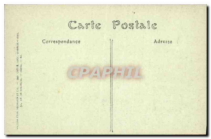 CPA Paris Le Grand Palais  — Rückseite
