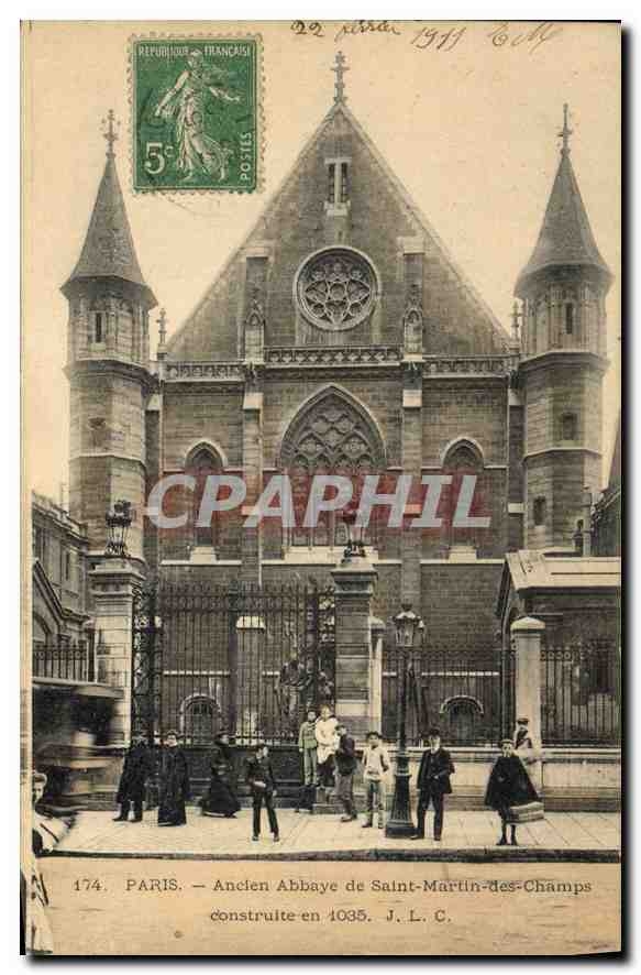 CPA Paris Ancien Abbaye de Saint Martin des Champs 
