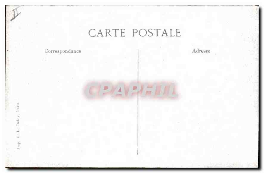 CPA Paris Jardins du Palais Royal Vue generale  — Rückseite