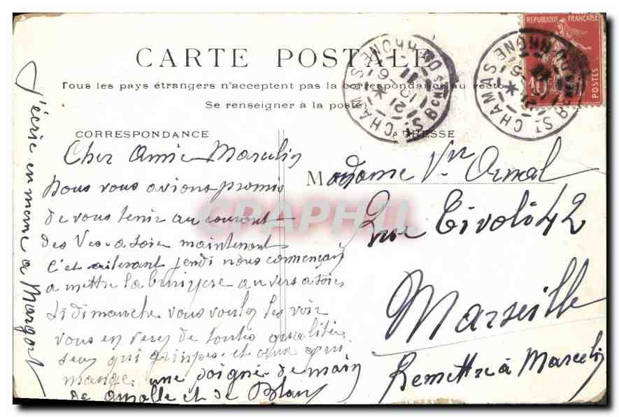 CPA Paris Le Pont de Grenelle  — Rückseite