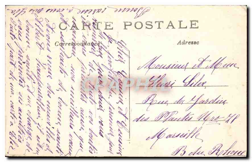 CPA Guerre de 1914 La Cathedrale de Reims  — Rückseite