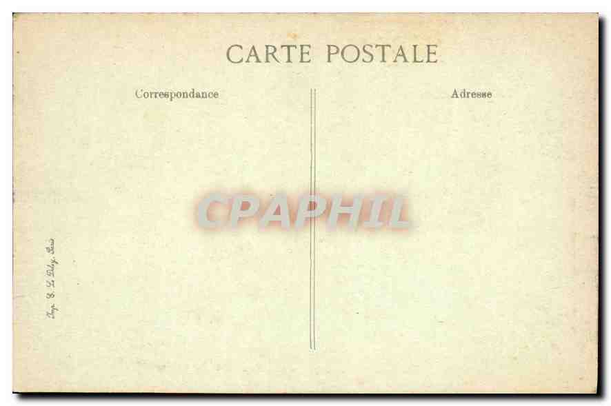 CPA Paris Vue prise du Pavillon de Flore  — Rückseite