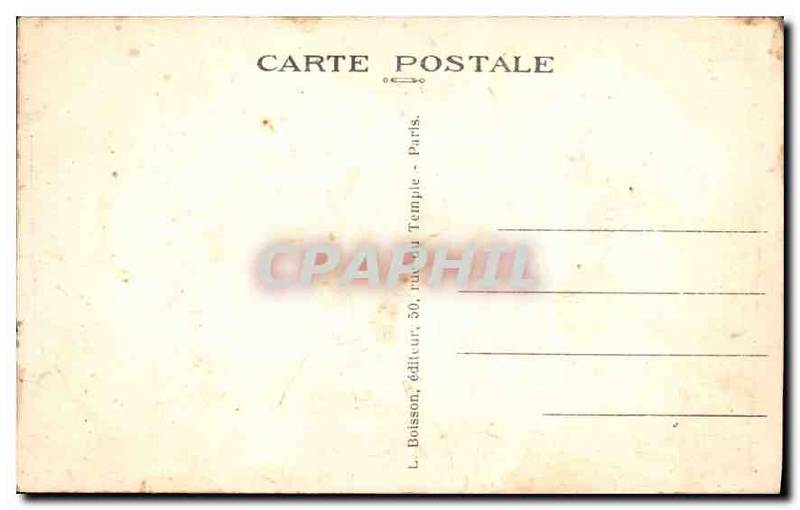 CPA Paris Montmartre Le Square Saint Pierre et les nouveaux escaliers inaugures en 1930  — Verso