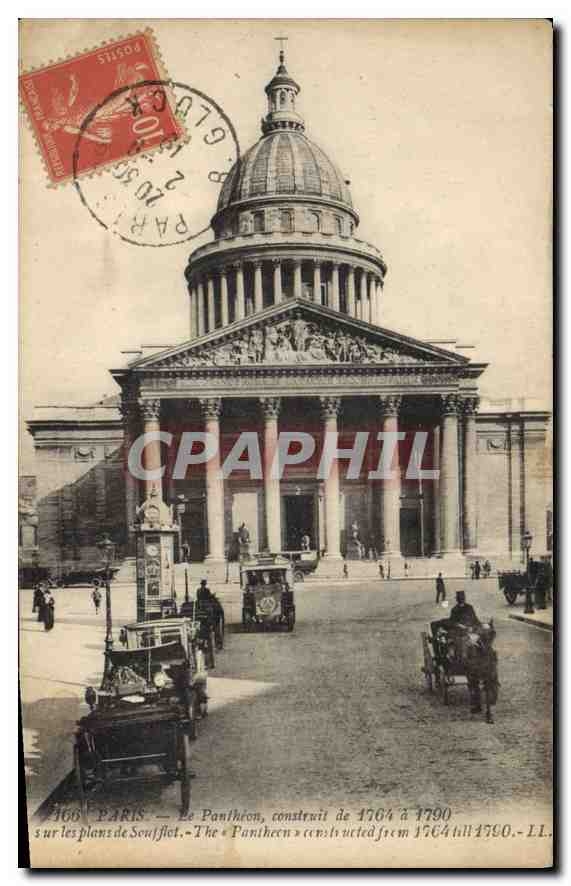 CPA Paris Le Pantheon construit de 1764 a 1790 
