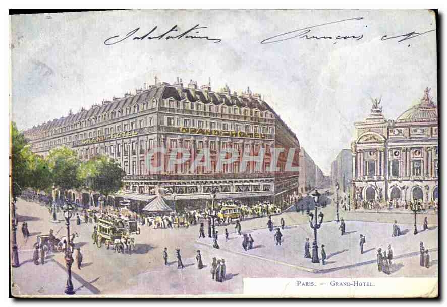 Paris — Grand-Hôtel — éditeur Graphil