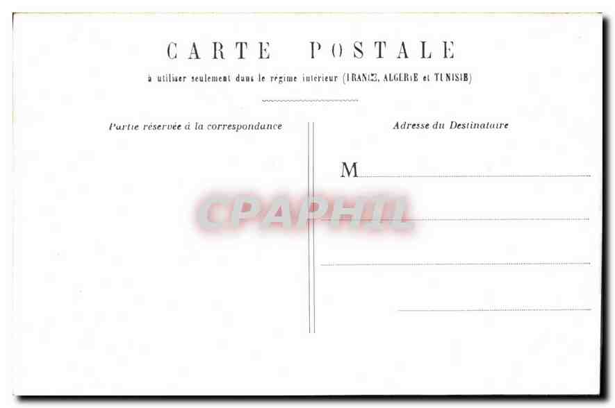 CPA Paris Pont Alexandre III  — Verso