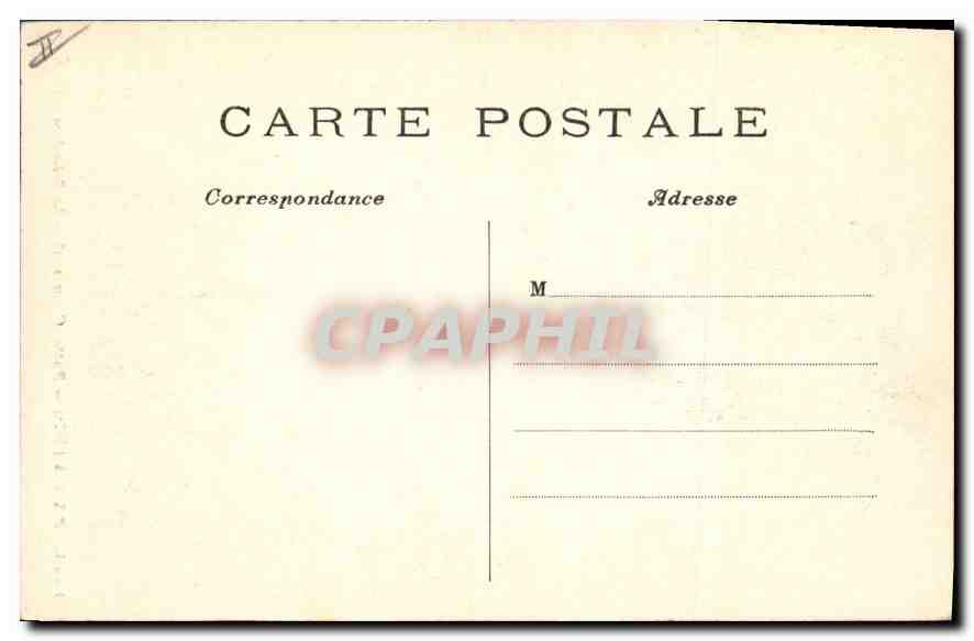 CPA Paris Buttes Chaumont Le Belvedere  — Rückseite