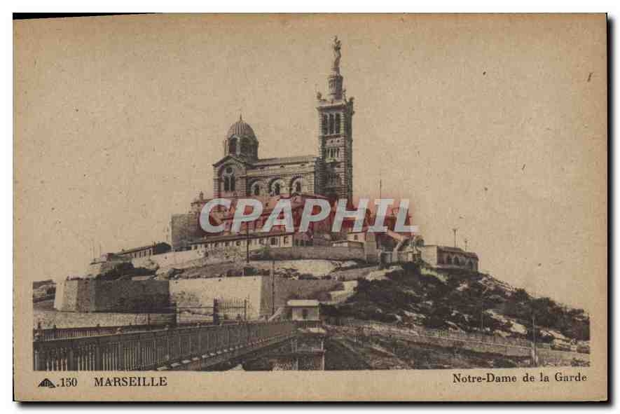 CPA Marseille Notre Dame de la Garde 