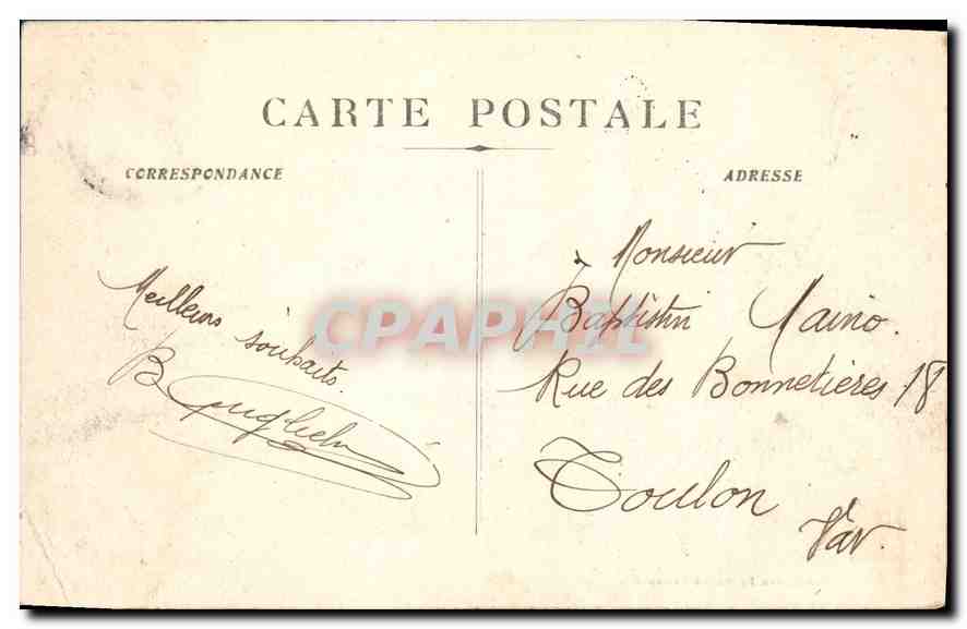 MARSEILLE - Rue de la République — vue du port et de la place — Édition des Nouvelles Galeries, n°48 — Reverso