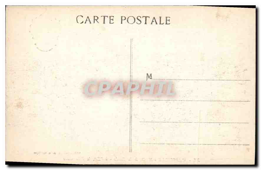 CPA Marseille ND de la Garde  — Verso