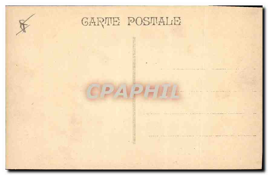 CPA Le Marseille du Passe Une Reception Imperiale a Marseille en 1857  — Rückseite