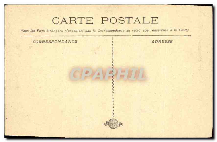 CPA Marseille Le Phare Ste Marie  — Rückseite