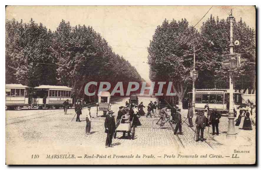 Marseille — Rond-Point und Promenade du Prado — Selecte, n°110