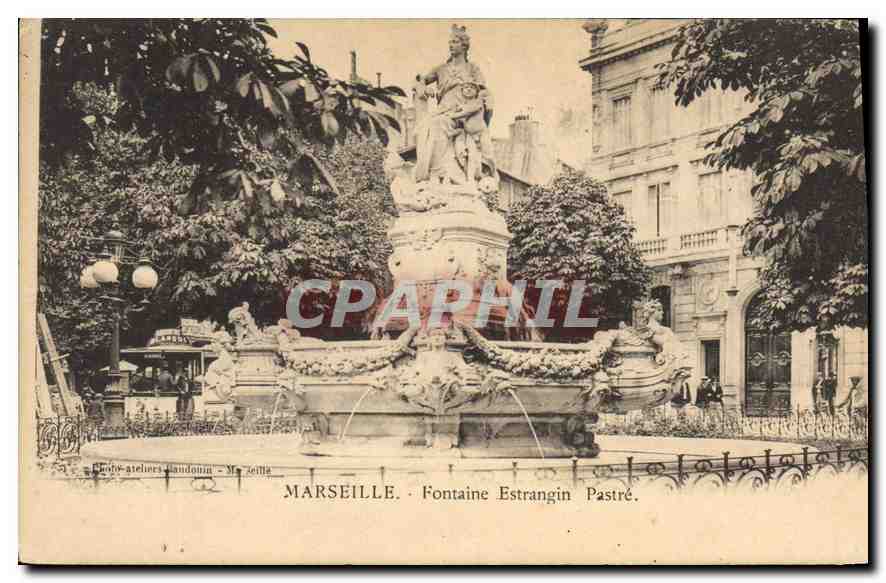 CPA Marseille Fontaine Estrangin Pastre 