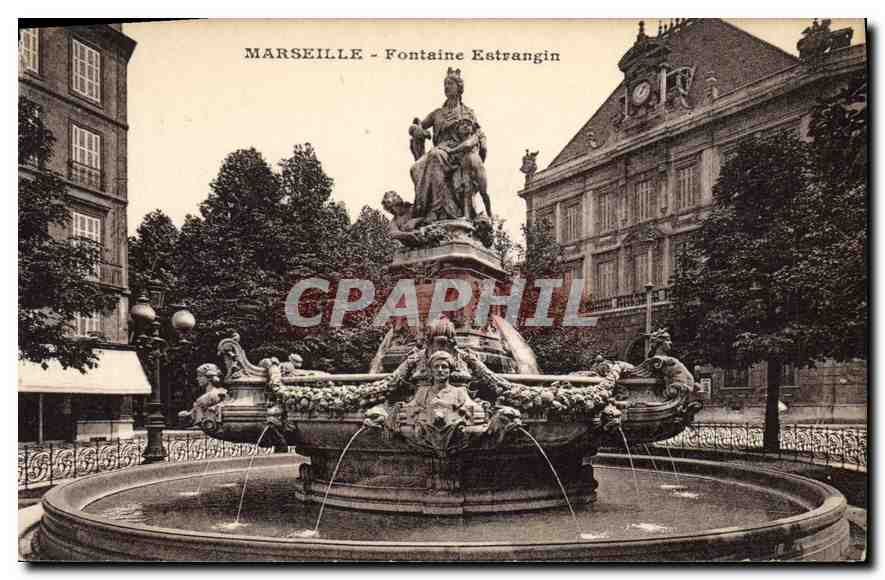 CPA Marseille Fontaine Estrangin 