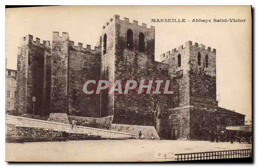 CPA Marseille Abbaye Saint Victor 