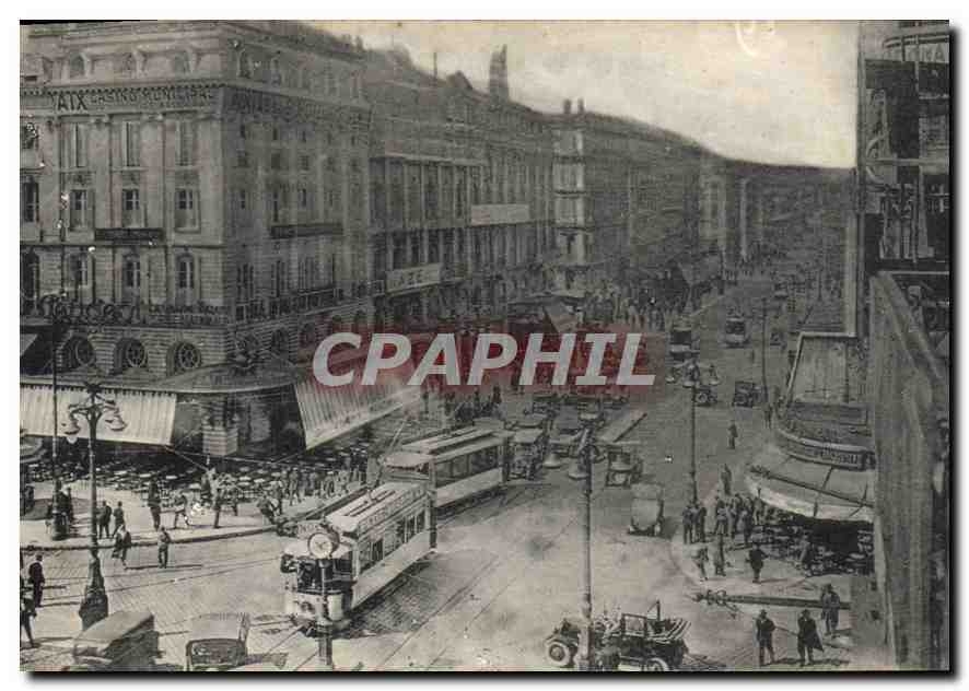 CPA Marseille Le Canebiere 