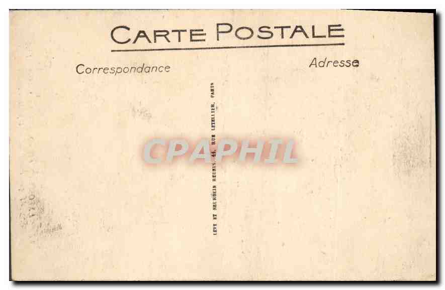 Afrique occidentale — Type Maure — Exposition coloniale de Marseille — Verso