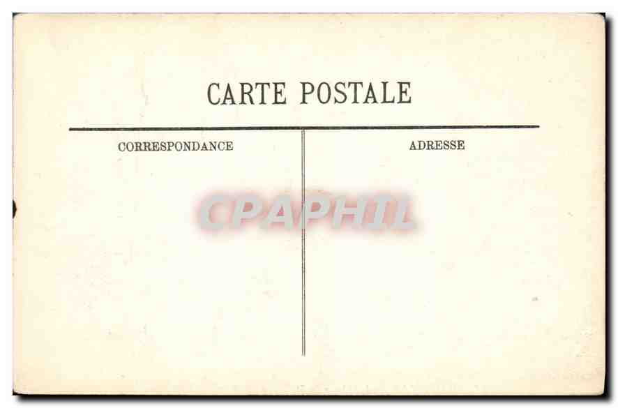 CPA Marseille L'Abbaye de St Victor  — Rückseite