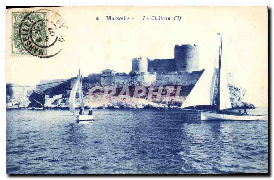 CPA Marseille Le Chateau d'If 