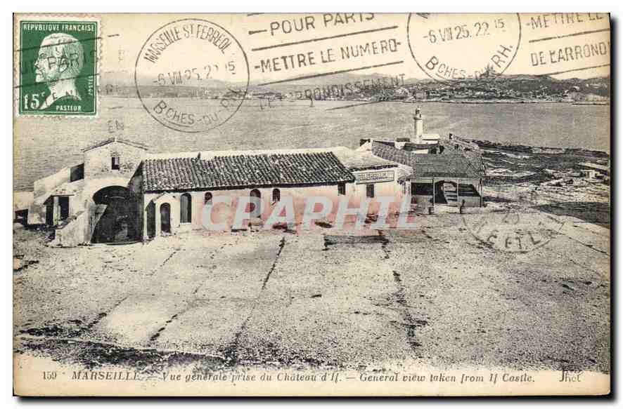 Marseille — Vue générale prise du Château d'If — Jhet
