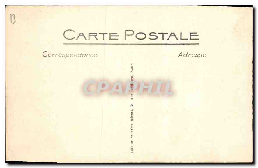 CPA Marseille Le Chateau d'If par Francois 1st  — Rückseite