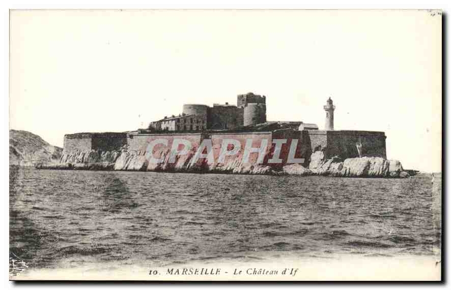 CPA Marseille Le Chateau d'If 