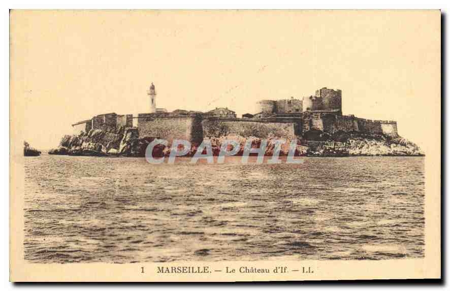 CPA Marseille Le Chateau d'If 