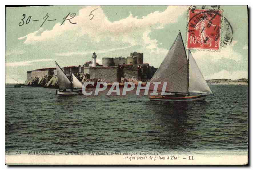 CPA Marseille Le Chateau d'If 