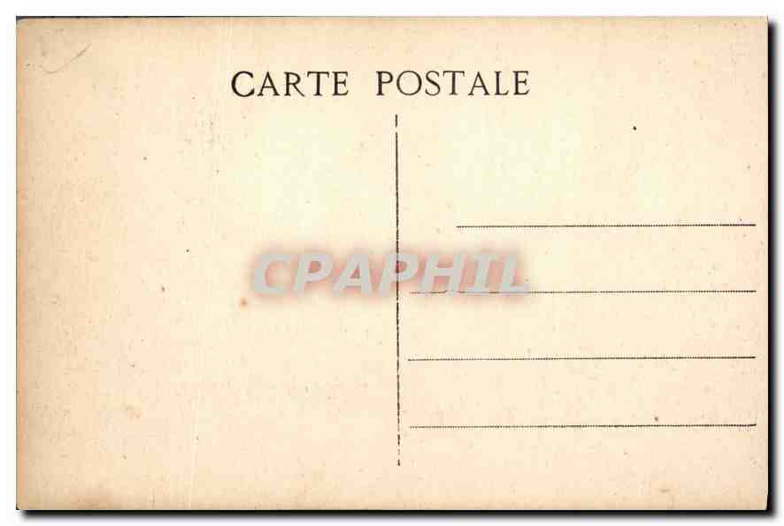 CPA Marseille Notre dame de la Garde  — Rückseite