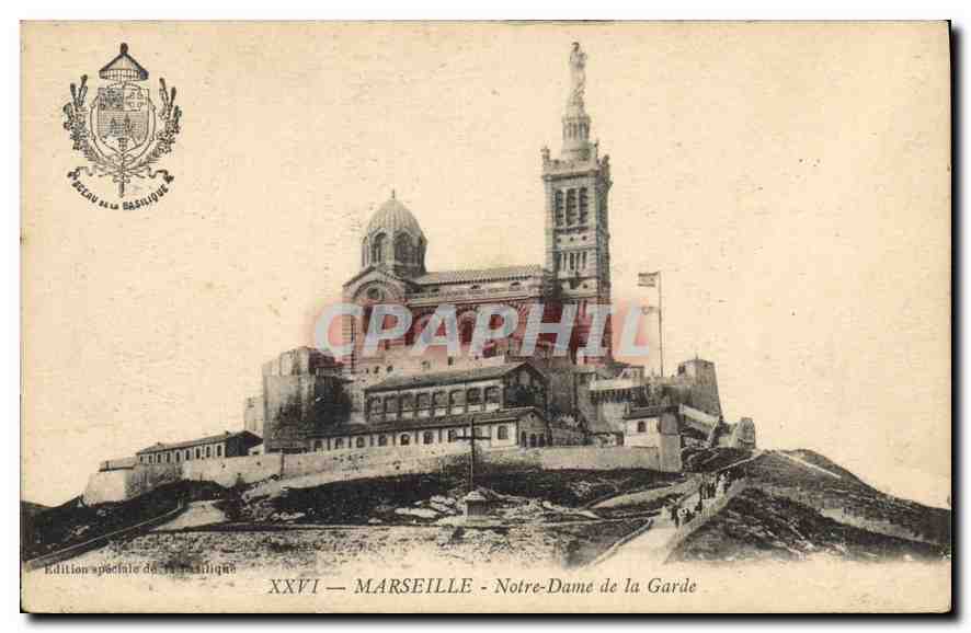CPA Marseille Notre Dame de la Garde 