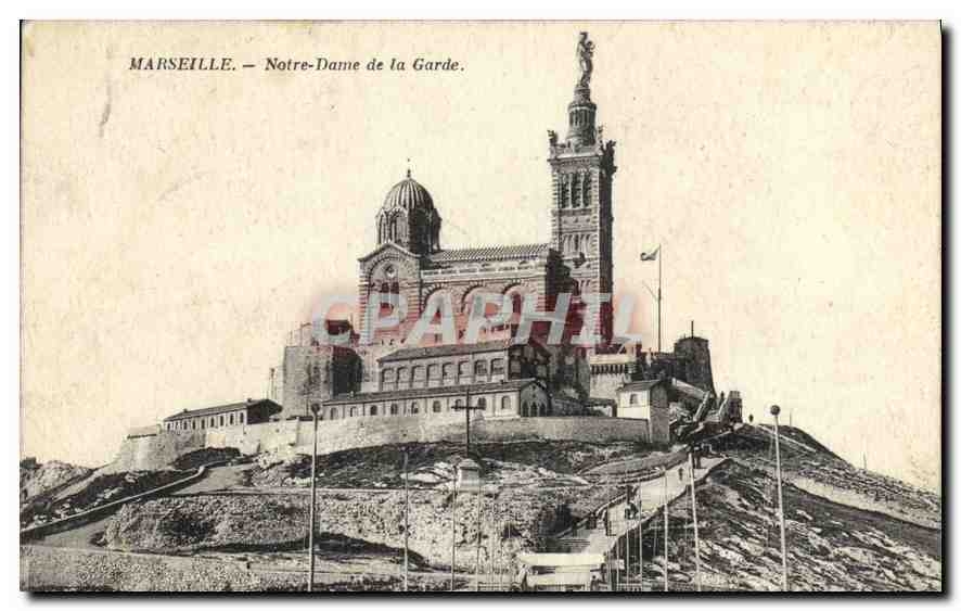 CPA Marseille Notre Dame de la Garde 