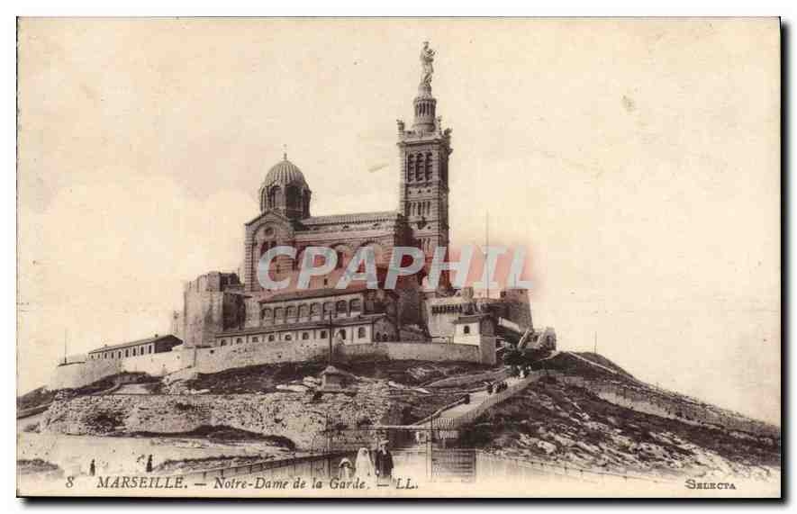 CPA Marseille Notre Dame de la Garde 