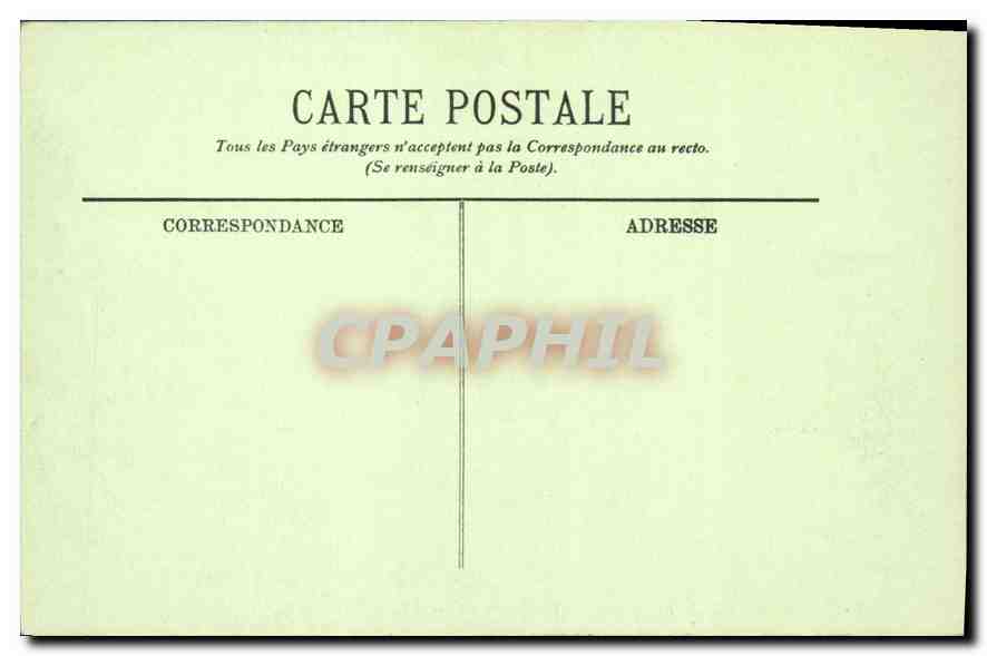 CPA Marseille Vue prise de la Colline Puget  — Verso