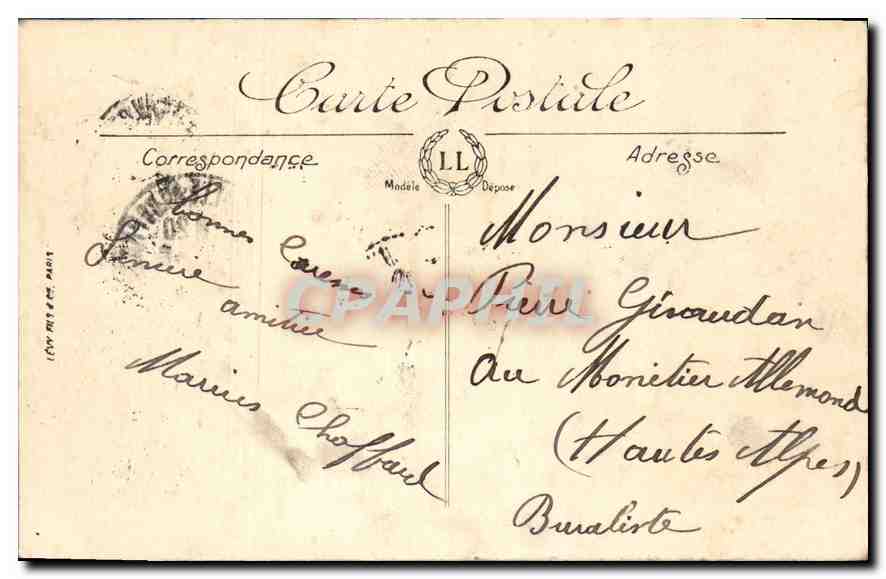 Marseille — Vue à vol d’oiseau — LL — Reverso