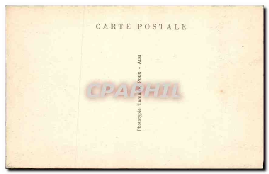 CPA Marseille Vue Generale sur la Joliette  — Verso