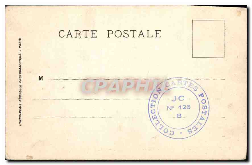 CPA Marseille Quai du Port et Rue de la Republique  — Verso