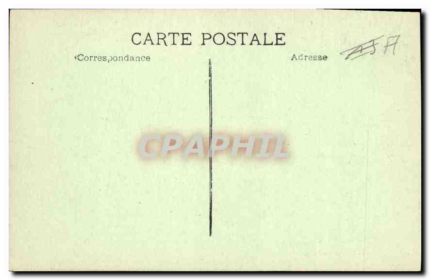 CPA Marseille Le Chateau d'If cour interieure le puits  — Verso