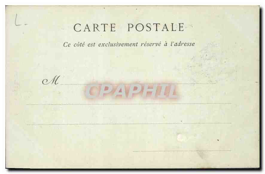 CPA Marseille Vue Generale prise de Notre Dame de la Garde  — Rückseite