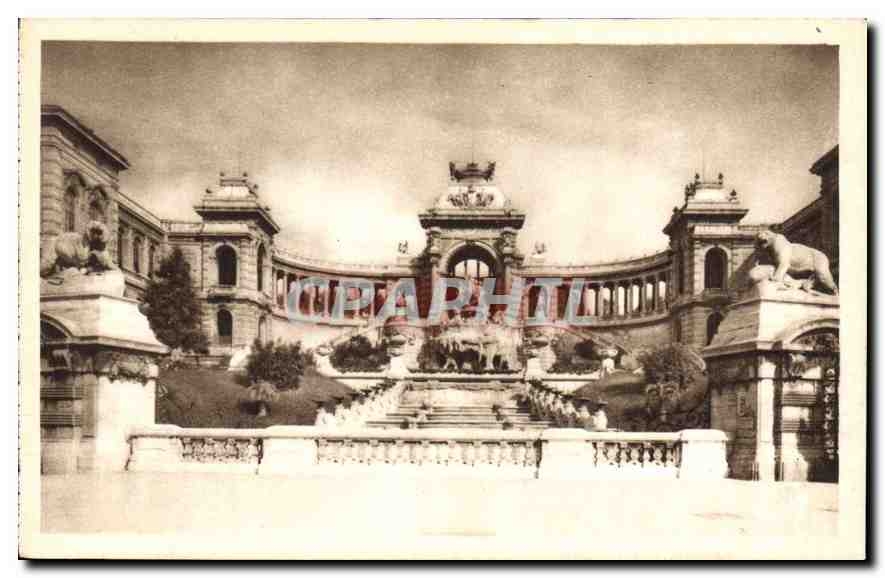 CPA Marseille B du R Palais de Longchamp 1862 1870 