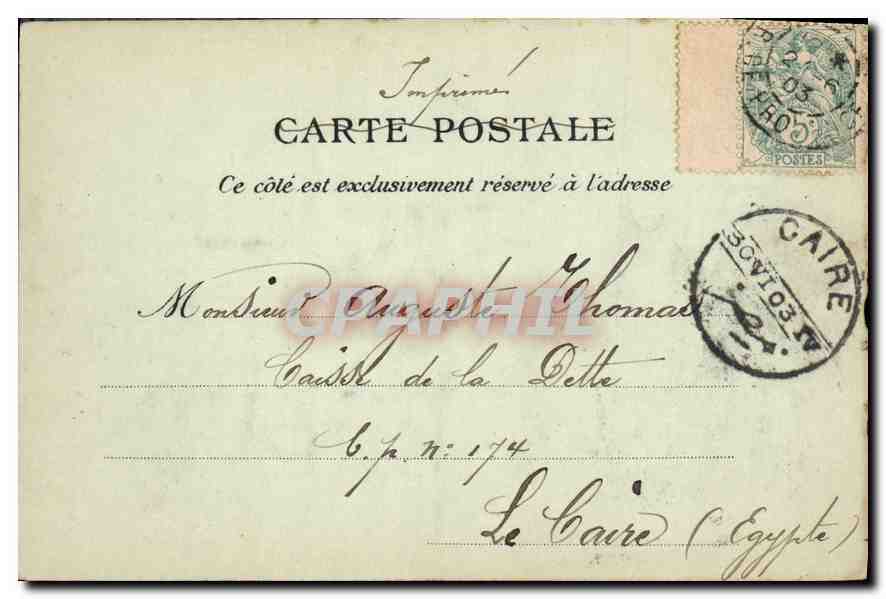 CPA Marseille Vue Generale des Bassins  — Rückseite
