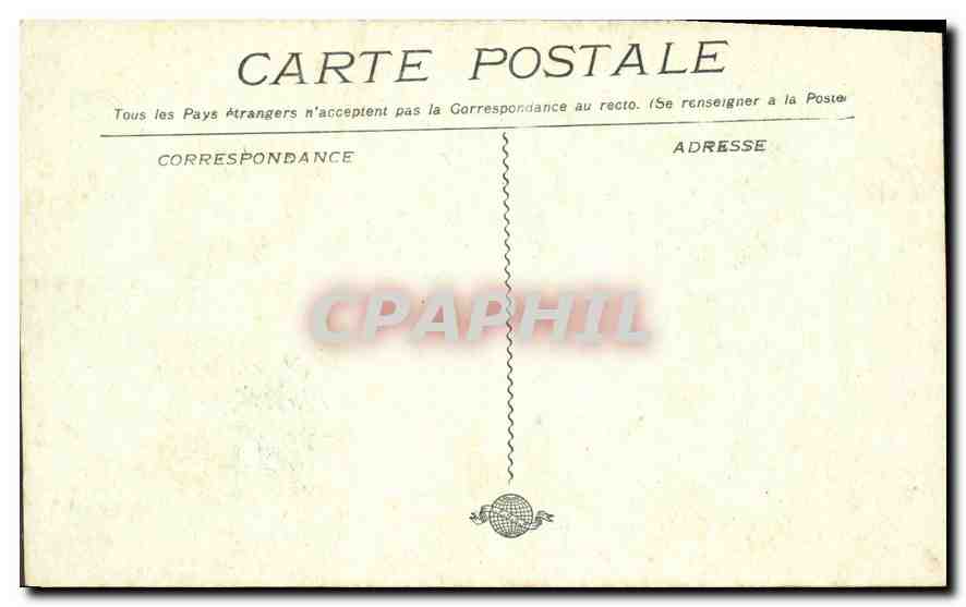 CPA Marseille La Jetee Le Phare Ste Marie  — Rückseite