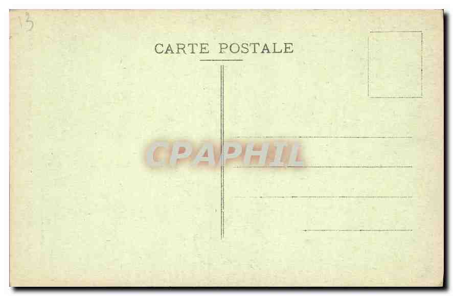 CPA Marseille ND de la Garde Le Maitre Autel  — Rückseite