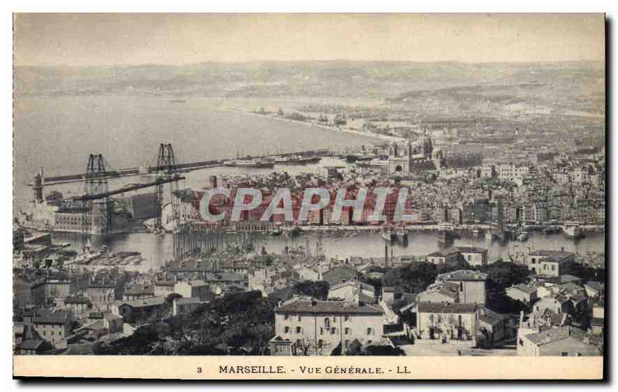 Marseille - Vue Générale - LL