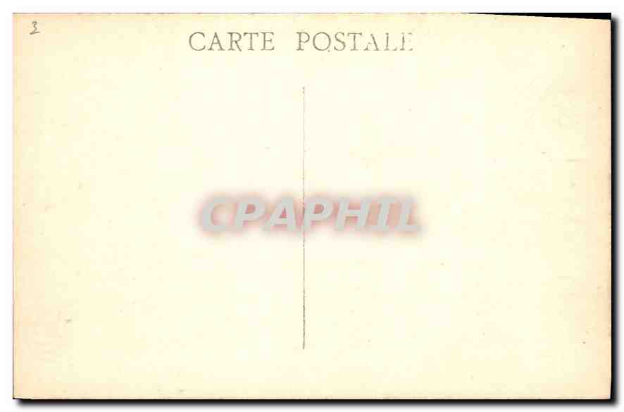 CPA Marseille Vue generale sur Endoume et les Iles  — Rückseite