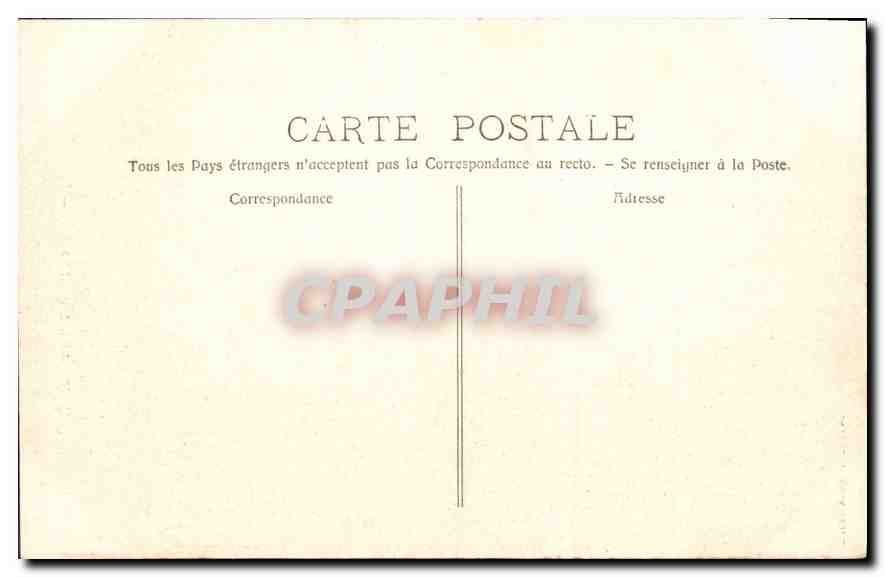 CPA Marseille Ascenseurs de ND de la Garde  — Rückseite
