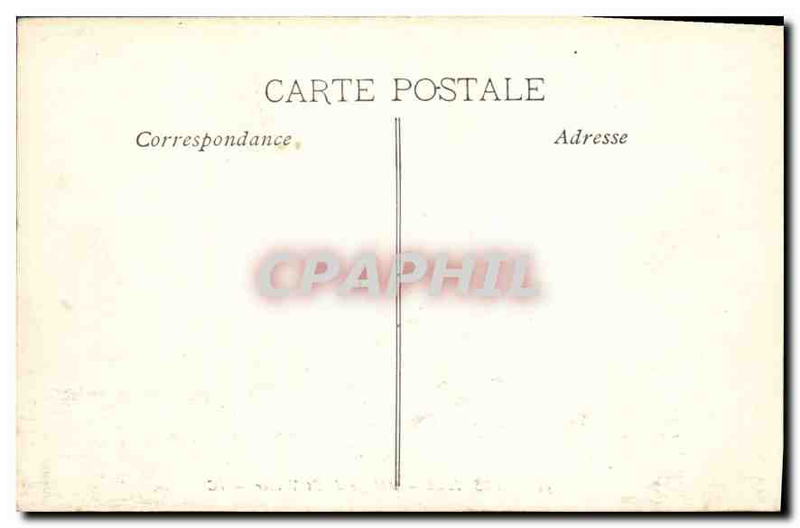 CPA Marseille Abbaye de St Victor  — Verso