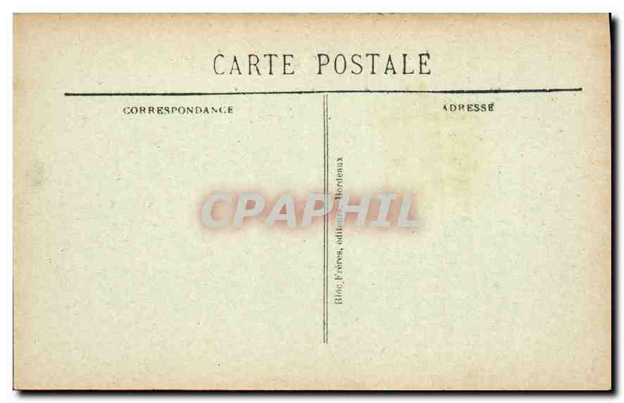CPA Marseille Le Pont Transbordeur Bateau Voilier — Rückseite