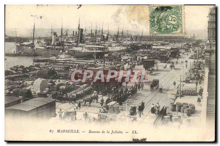 CPA Marseille Bassins de la Joliette 