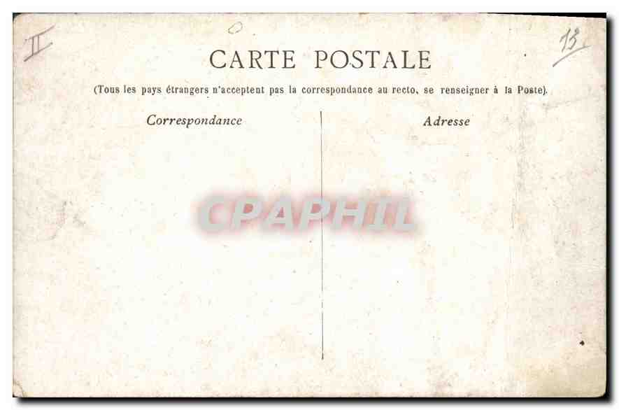 CPA Marseille Quais de la Joliette  — Rückseite